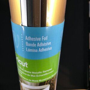 NEW Cricut Adhesive Foil Matte Metallic Sampler for crafting, DIY, decor, art